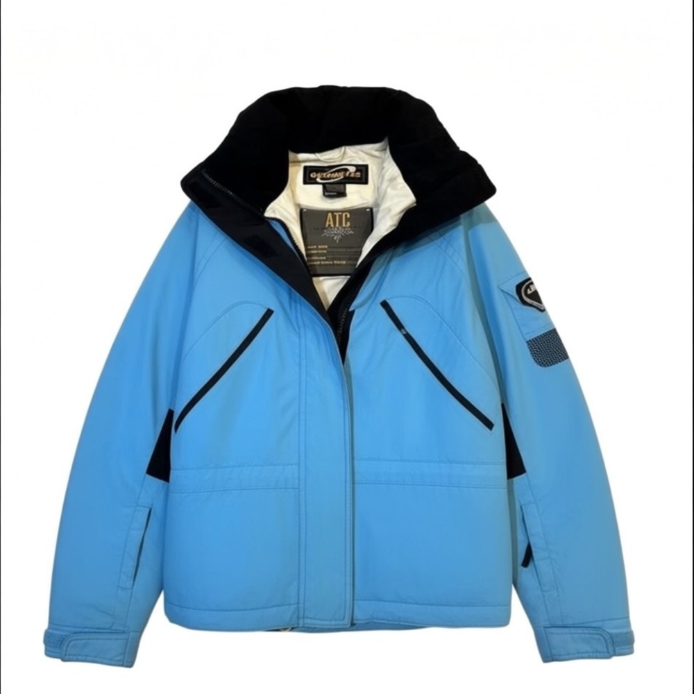 VTG Obermeyer ATC All Terrain Collection Ski Jacket Light Blue Women's 6 Petite